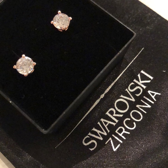 Swarovski Pure Brilliance Stud Earrings - Picture 5 of 5